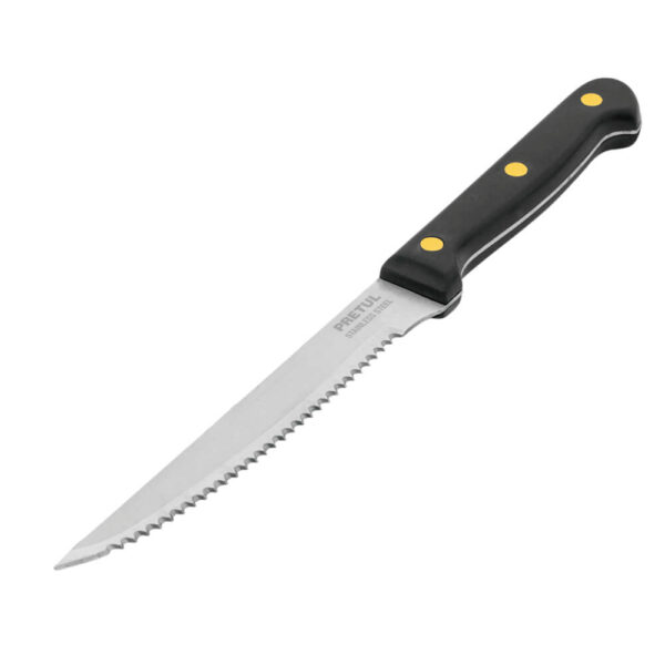 Назъбен нож - неръждаема стомана/острие 13 см