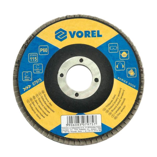 Ламелен диск за шлайфане P100 - Ø125 мм