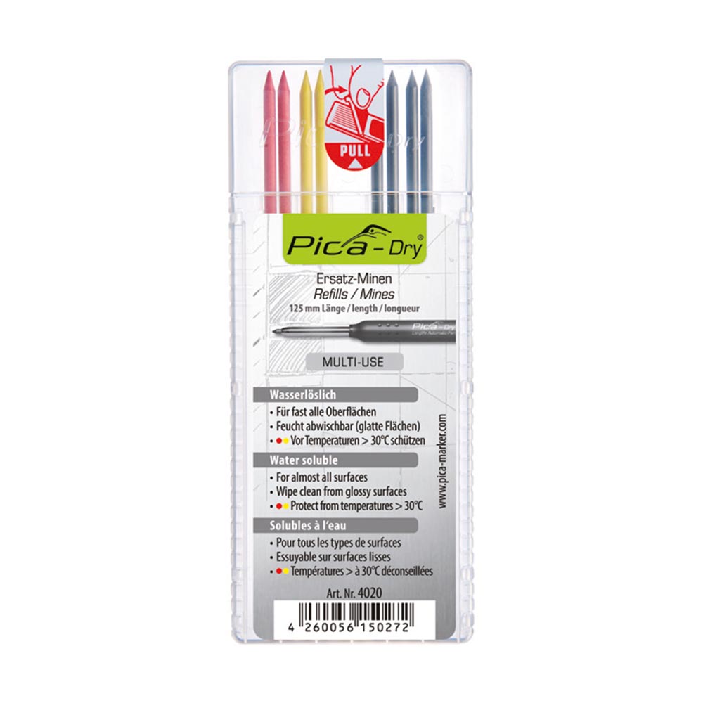 Цветни пълнители за автоматичен молив-маркер