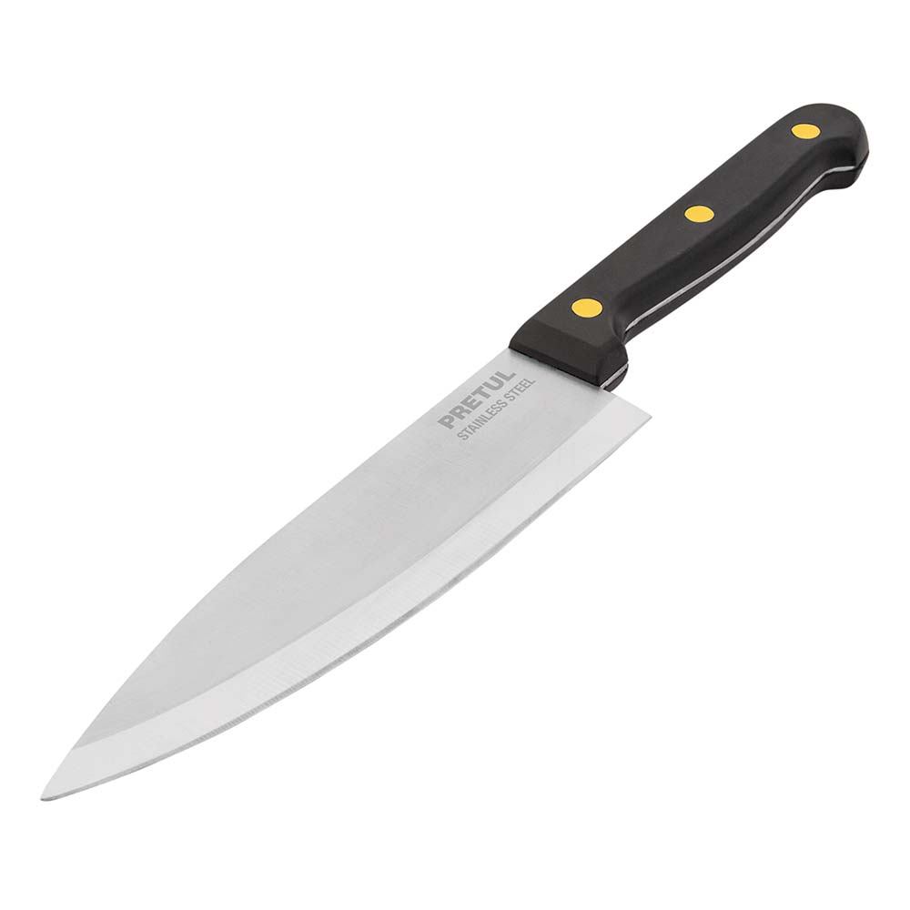 Кухненски нож с пластмасова дръжка - 13 см