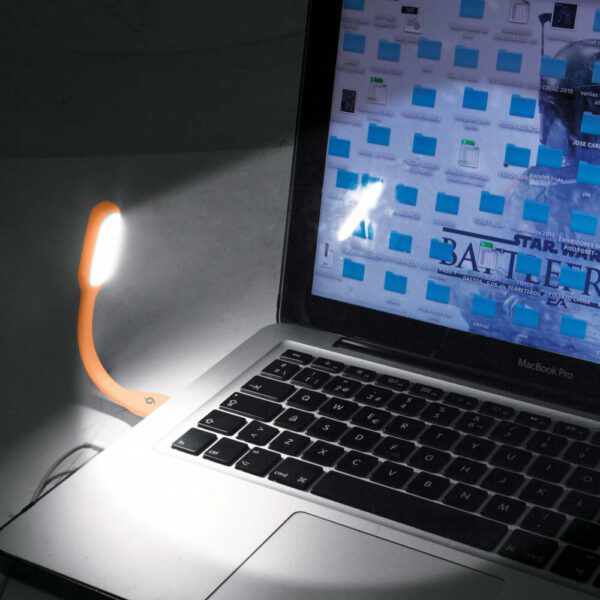 LED фенерче VOLTECK - гъвкаво, с USB за лаптоп