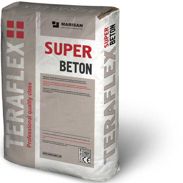 TERAFLEX® SUPER BETON, сух разтвор за бетониране